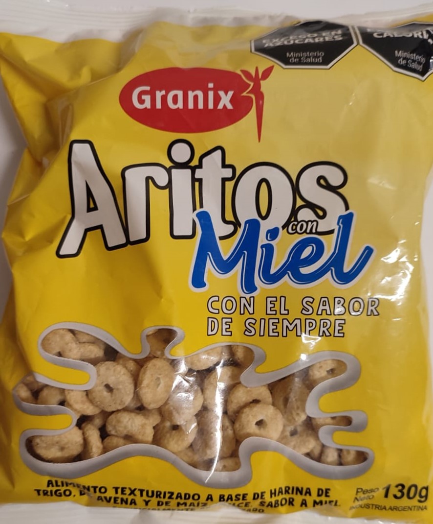 Aritos con Miel Granix 130 gr