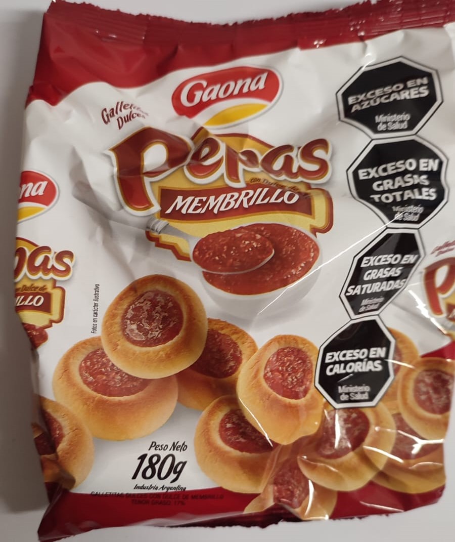 Galletas Pepas 180 gr