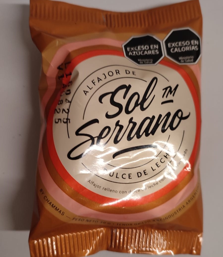 Alfajor Dulce de Leche Serrano